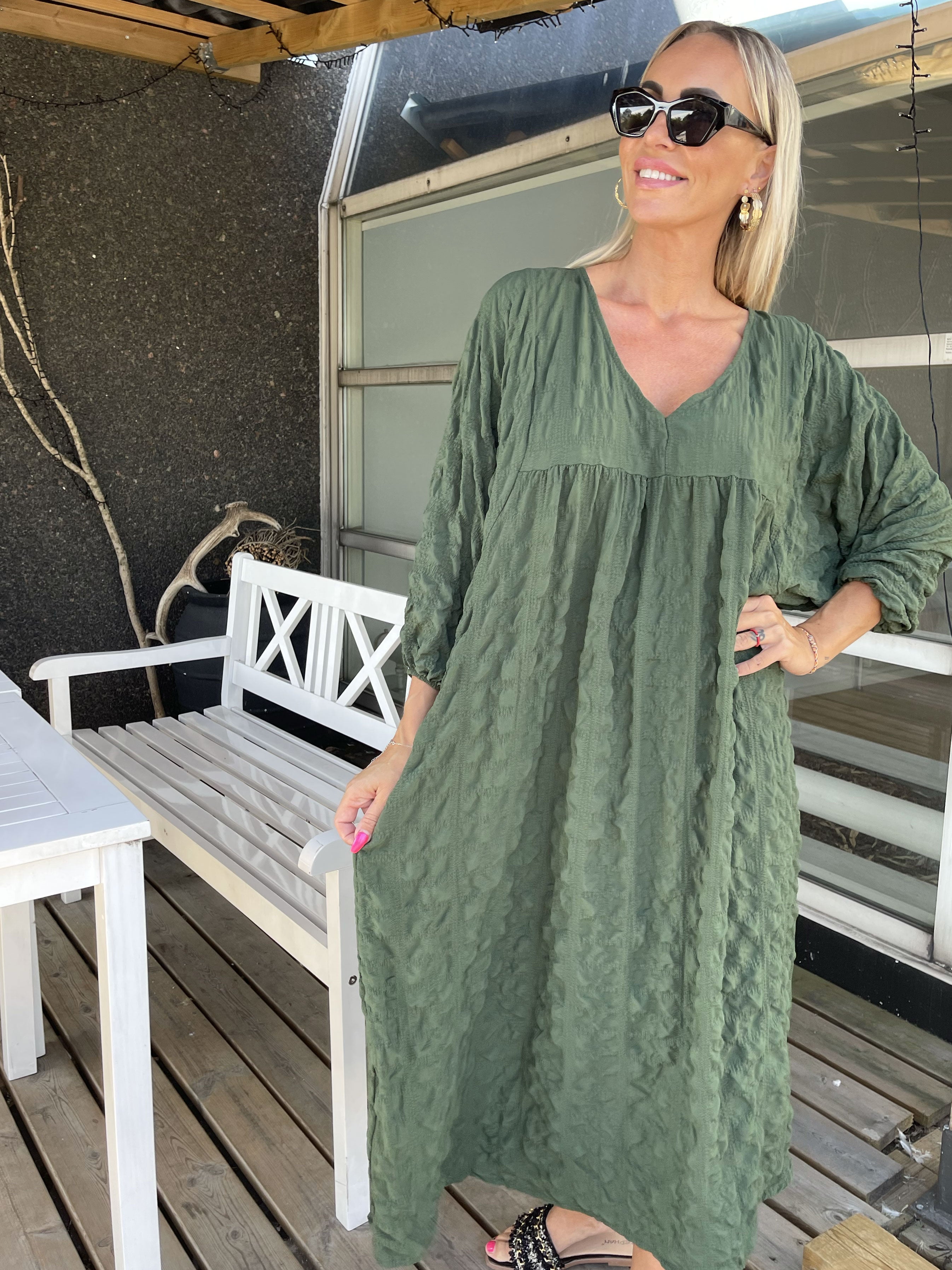 My - Lang kjole i babydollfacon